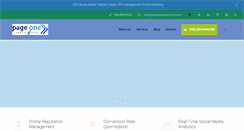 Desktop Screenshot of pageonesearchcorp.com